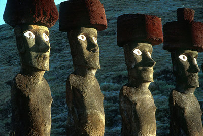 occhi dei moai